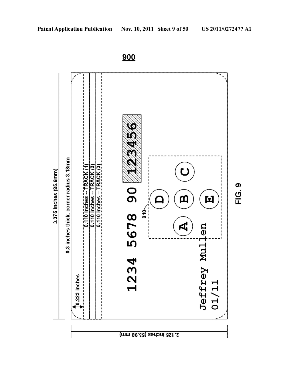 PAYMENT CARDS AND DEVICES WITH DISPLAYS, CHIPS, RFIDS, MAGNETIC EMULATORS,     MAGENTIC DECODERS, AND OTHER COMPONENTS - diagram, schematic, and image 10