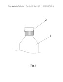 Push-Type Spraying Mineral Water Bottle diagram and image