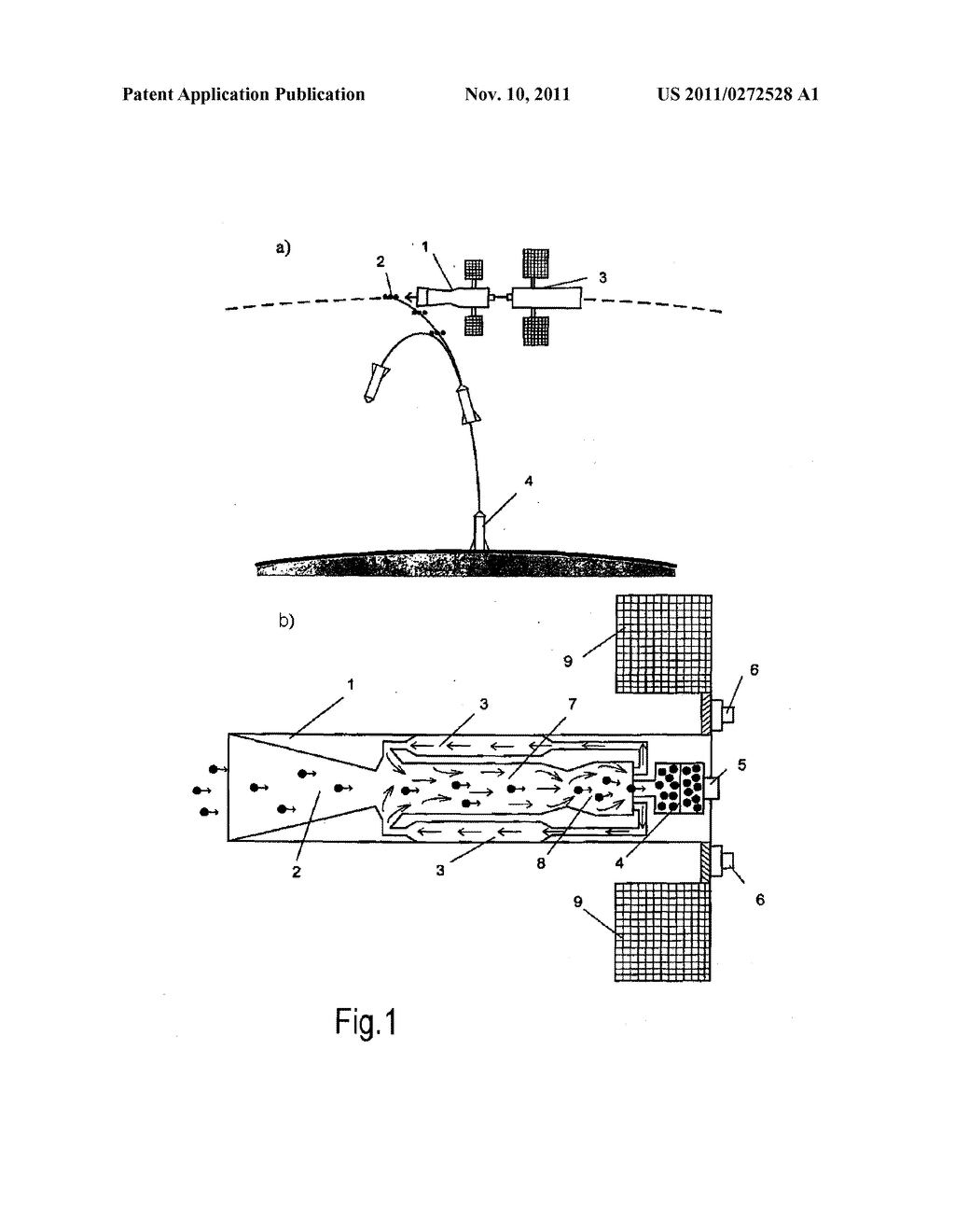 METHOD AND SYSTEM FOR DELIVERING CARGOES INTO SPACE - diagram, schematic, and image 02