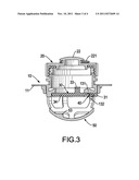 Releasing valve for an inflatable object diagram and image