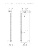 PORTABLE APPARATUS AND METHOD FOR LIFTING A VEHICLE THAT COMPENSATES FOR     LATERAL MOTION OF THE VEHICLE diagram and image