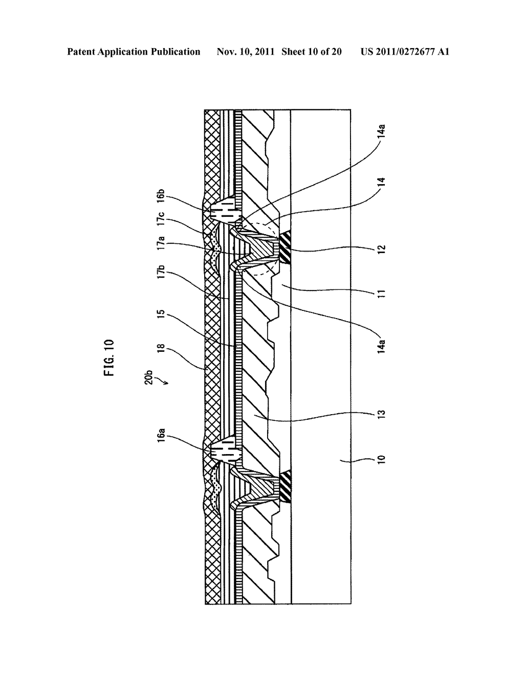 ORGANIC EL DISPLAY PANEL AND MANUFACTURING METHOD THEREOF - diagram, schematic, and image 11