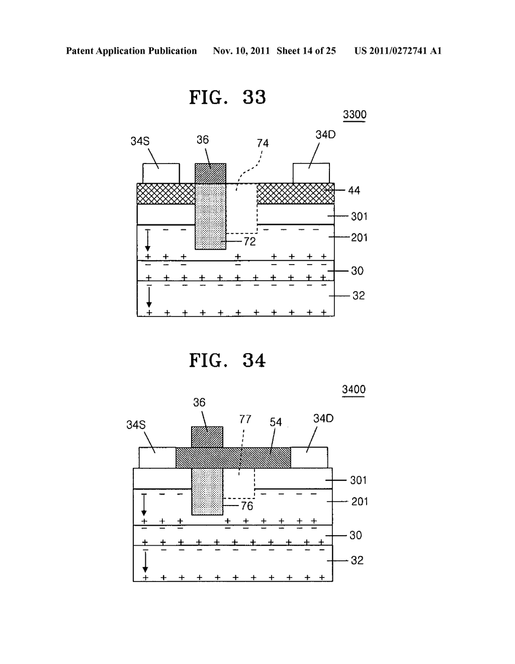 High electron mobility transistors and methods of manufacturing the same - diagram, schematic, and image 15