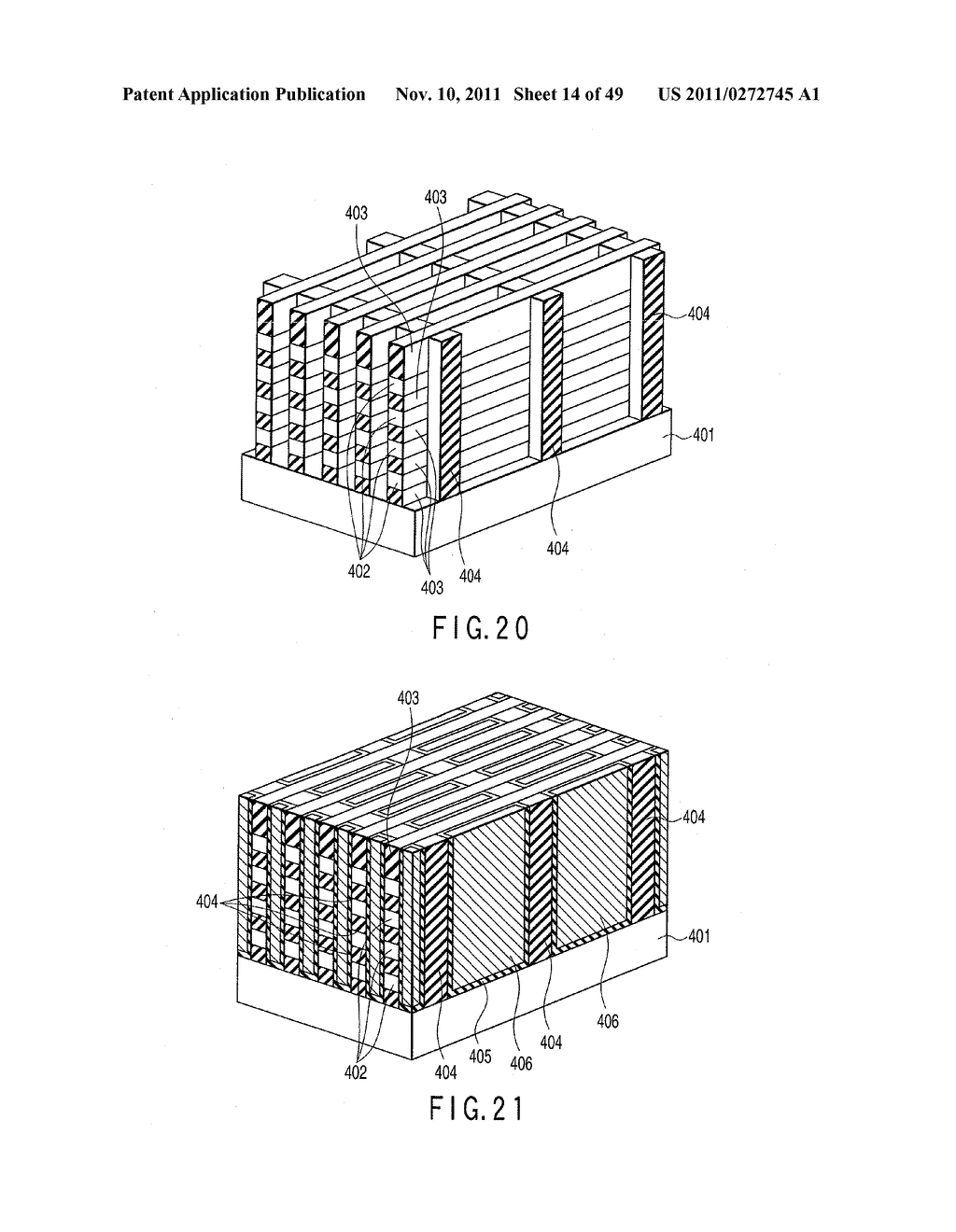 SEMICONDUCTOR MEMORY AND METHOD OF MANUFACTURING THE SAME - diagram, schematic, and image 15