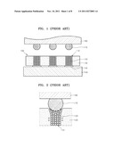 SILICON CONTACTOR INCLUDING PLATE TYPE POWDERS FOR TESTING SEMICONDUCTOR     DEVICE diagram and image