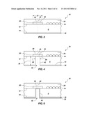 SEMICONDUCTOR DICE INCLUDING AT LEAST ONE BLIND HOLE, WAFERS INCLUDING     SUCH SEMICONDUCTOR DICE, AND INTERMEDIATE PRODUCTS MADE WHILE FORMING AT     LEAST ONE BLIND HOLE IN A SUBSTRATE diagram and image