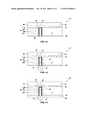 SEMICONDUCTOR DICE INCLUDING AT LEAST ONE BLIND HOLE, WAFERS INCLUDING     SUCH SEMICONDUCTOR DICE, AND INTERMEDIATE PRODUCTS MADE WHILE FORMING AT     LEAST ONE BLIND HOLE IN A SUBSTRATE diagram and image