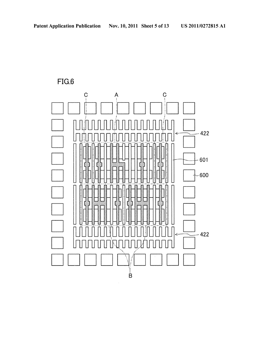 SEMICONDUCTOR DEVICE AND LAYOUT DESIGN METHOD FOR THE SAME - diagram, schematic, and image 06