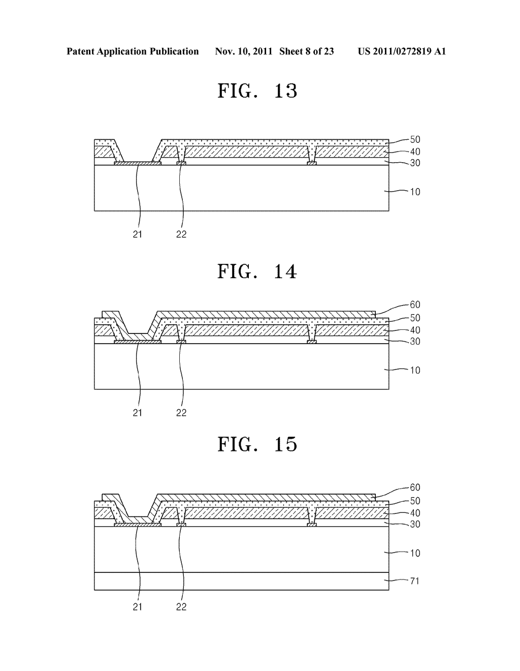 WAFER LEVEL PACKAGE AND METHODS OF FABRICATING THE SAME - diagram, schematic, and image 09