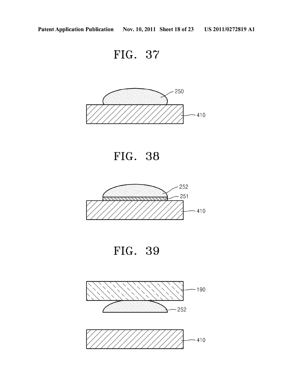 WAFER LEVEL PACKAGE AND METHODS OF FABRICATING THE SAME - diagram, schematic, and image 19