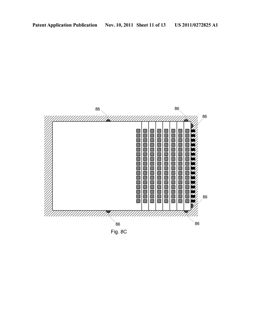 STACKED DIE ASSEMBLY HAVING REDUCED STRESS ELECTRICAL INTERCONNECTS - diagram, schematic, and image 12