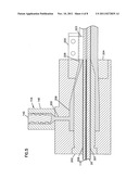 TELECOMMUNICATIONS CABLE JACKET ADAPTED FOR POST-EXTRUSION INSERTION OF     OPTICAL FIBER AND METHODS FOR MANUFACTURING THE SAME diagram and image