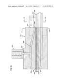 TELECOMMUNICATIONS CABLE JACKET ADAPTED FOR POST-EXTRUSION INSERTION OF     OPTICAL FIBER AND METHODS FOR MANUFACTURING THE SAME diagram and image