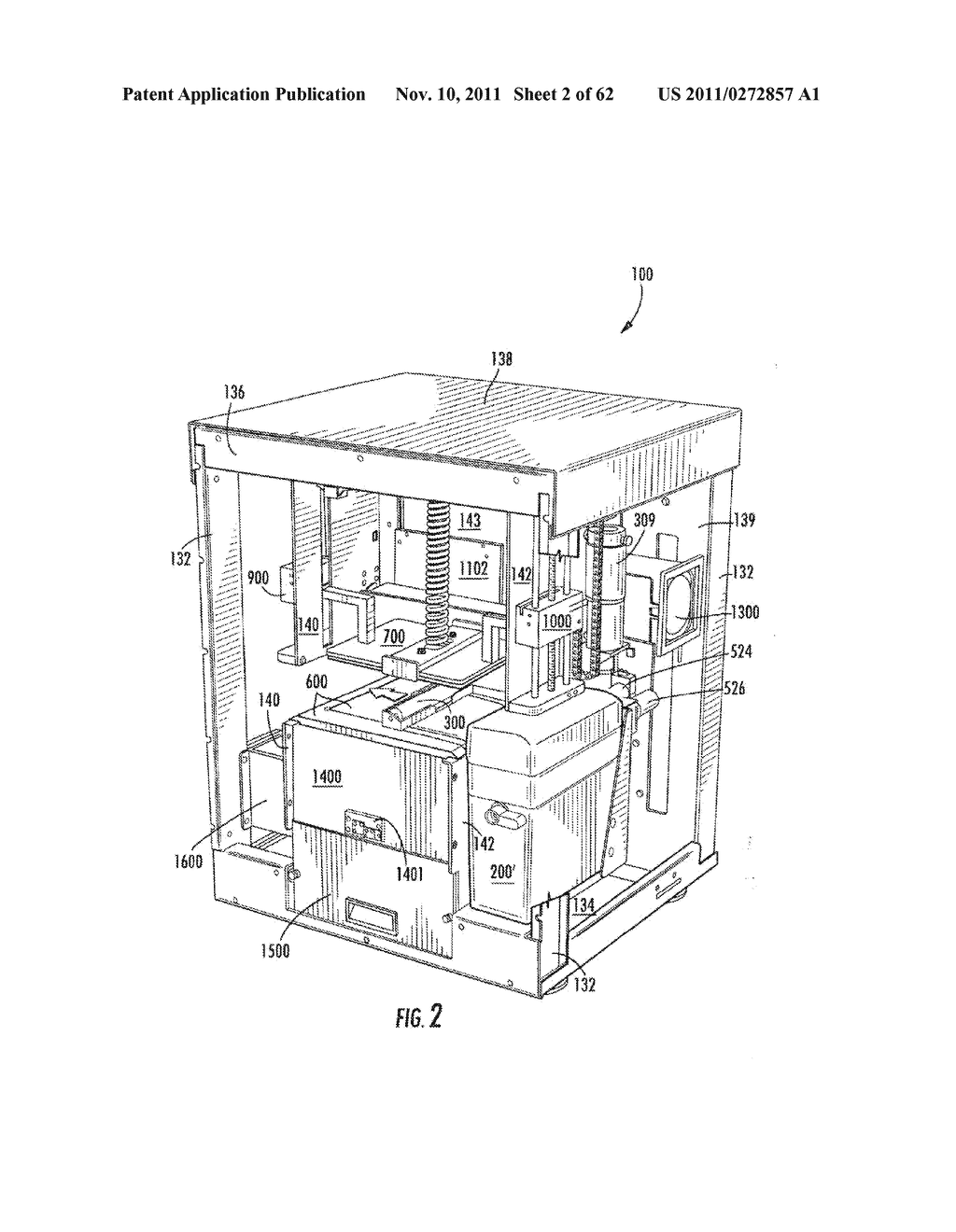 Elevator and Method for Tilting Solid Image Build Platform for Reducing     Air Entrainment and for Build Release - diagram, schematic, and image 03