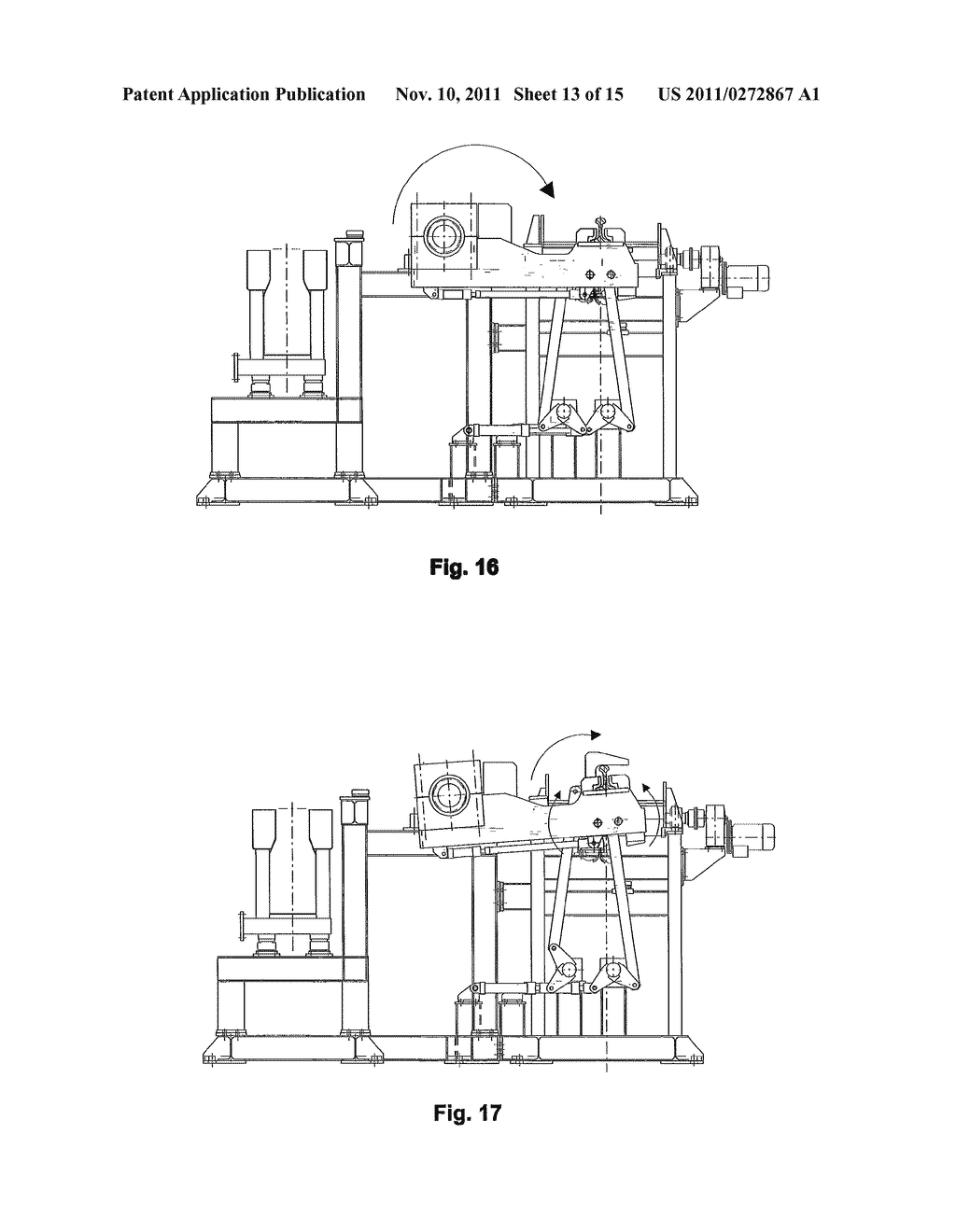 HANDLING MACHINE FOR HANDLING RAILS AND HANDLING PROCESS THEREOF - diagram, schematic, and image 14