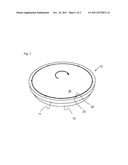 DEVICE FOR HOLDING WAFER SHAPED ARTICLES diagram and image