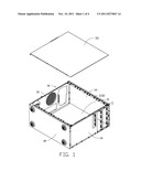 ENCLOSURE OF ELECTRONIC DEVICE WITH GROOVE diagram and image