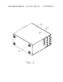 ENCLOSURE OF ELECTRONIC DEVICE WITH GROOVE diagram and image