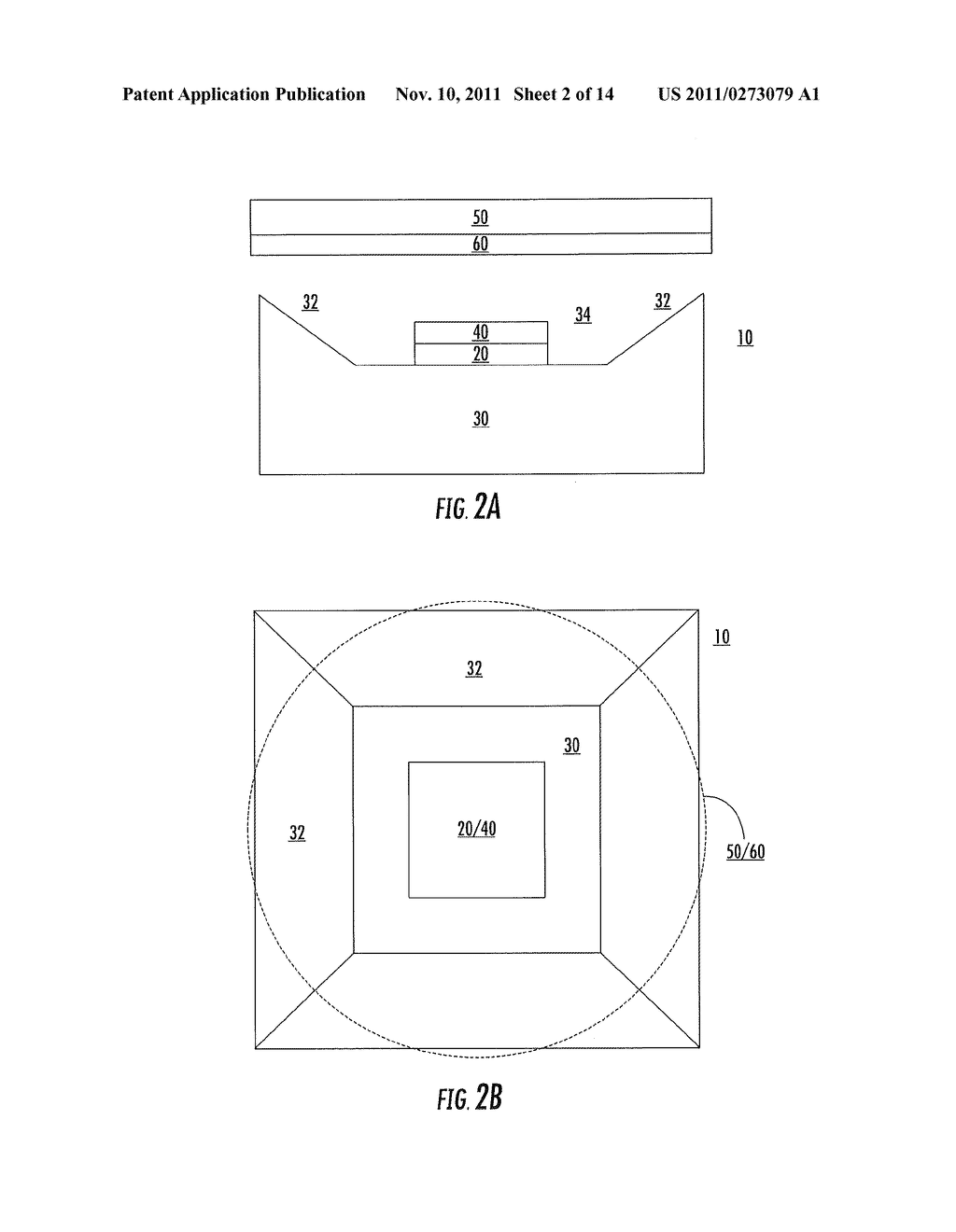 Lighting Devices Having Remote Lumiphors that are Excited by     Lumiphor-Converted Semiconductor Excitation Sources - diagram, schematic, and image 03