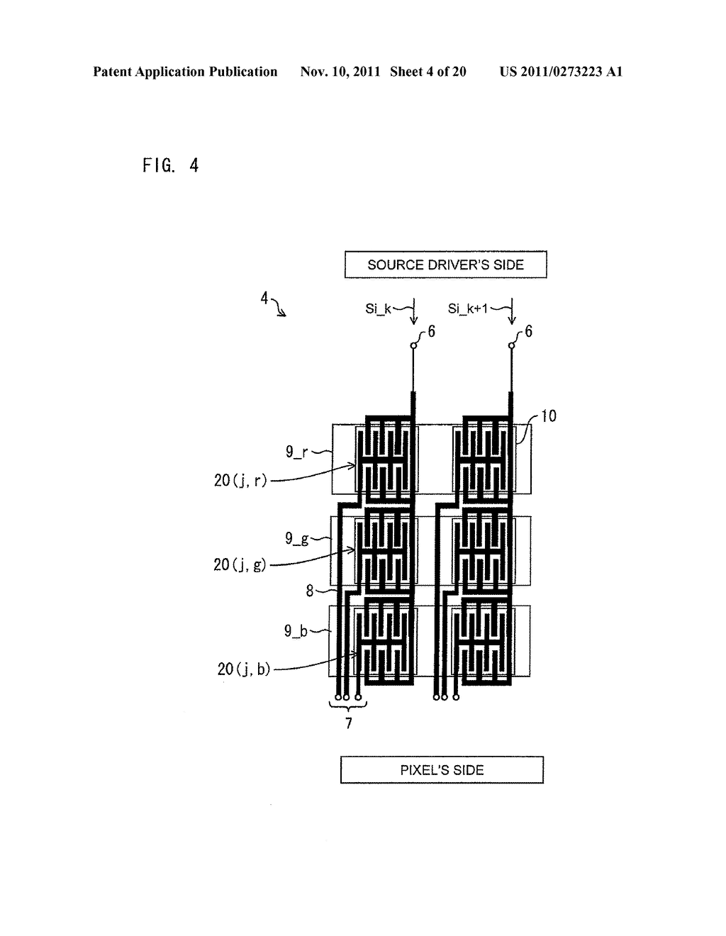 SIGNAL DISTRIBUTION DEVICE AND DISPLAY DEVICE - diagram, schematic, and image 05