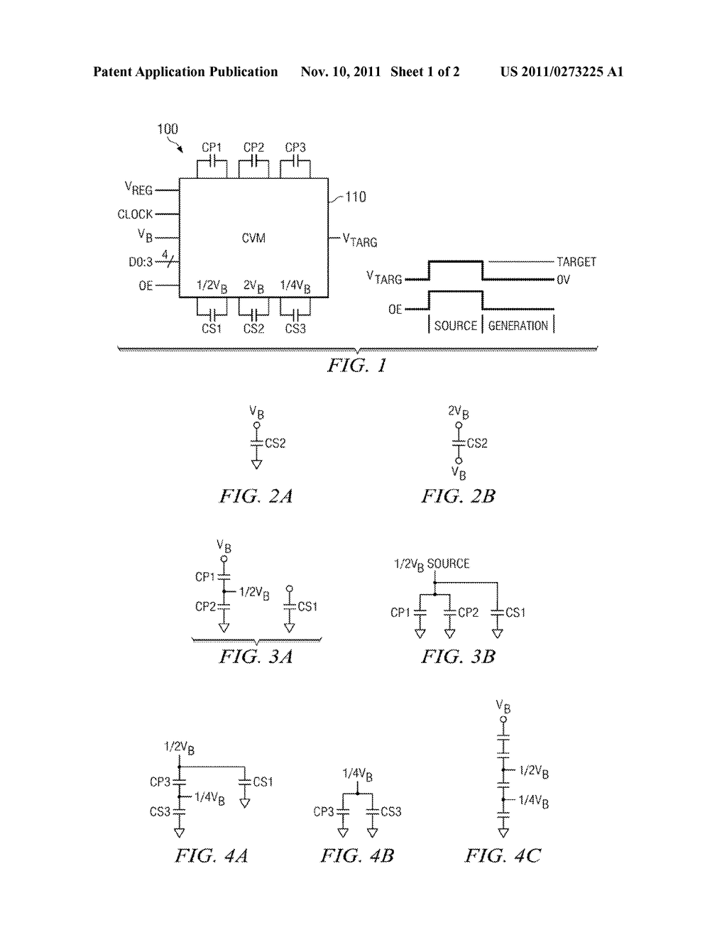 PULSE GENERATOR HAVING AN EFFICIENT FRACTIONAL VOLTAGE CONVERTER AND     METHOD OF USE - diagram, schematic, and image 02