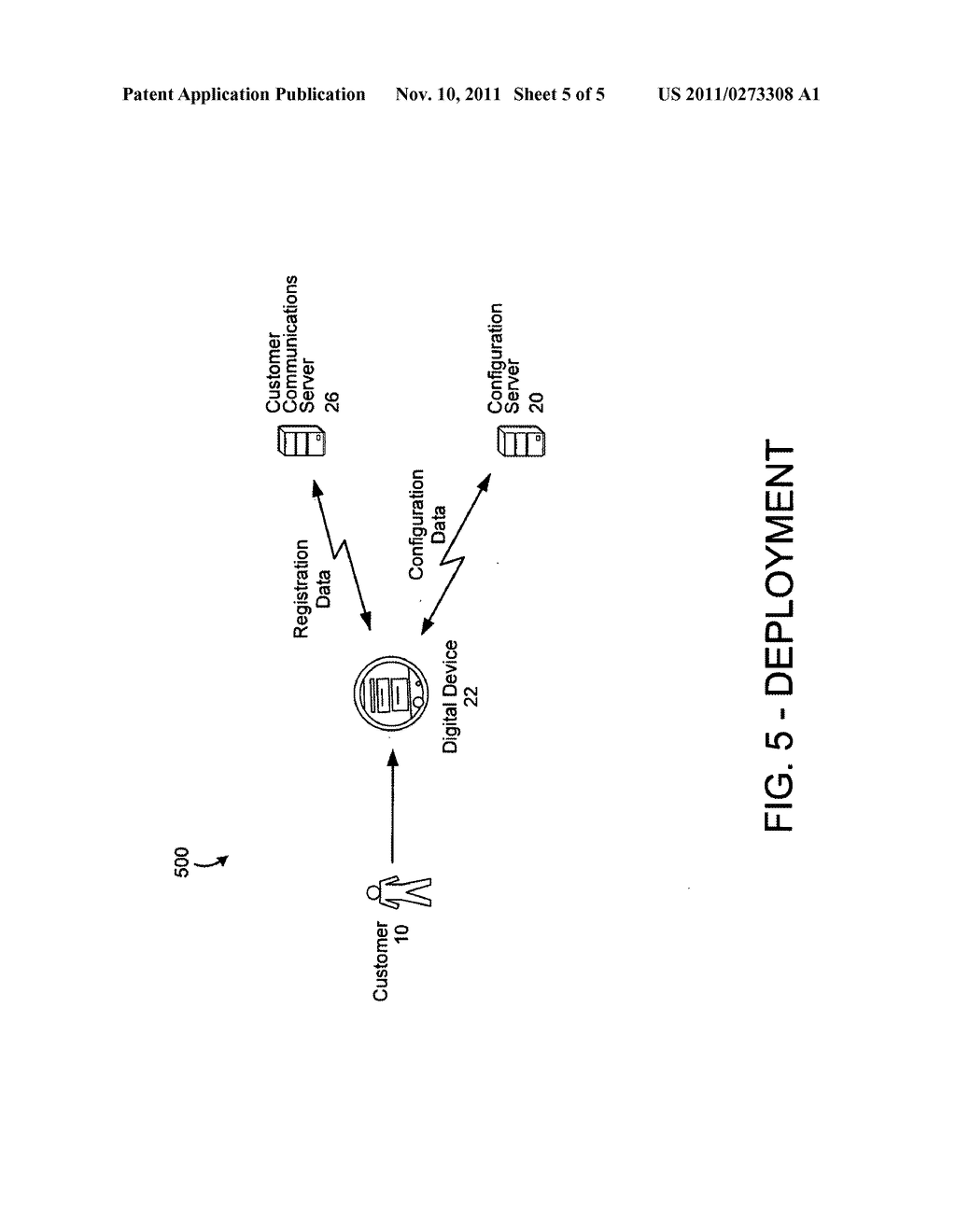 Systems and Methods for Auto-Configuration of a Generic Data Device on a     Wireless Network - diagram, schematic, and image 06