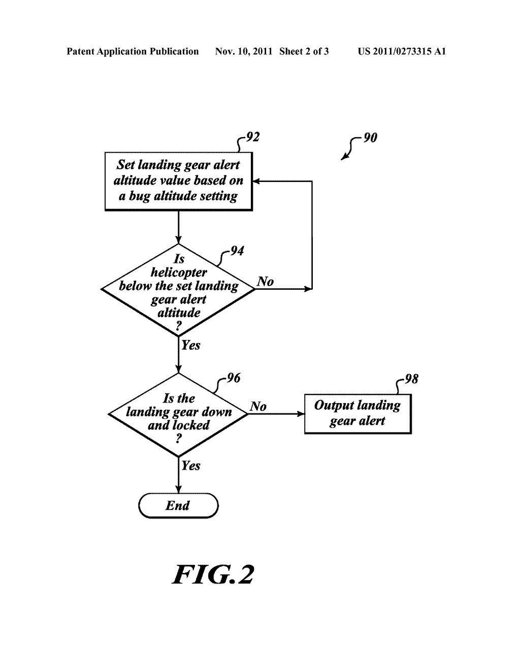 SYSTEMS AND METHODS FOR ADJUSTING LANDING GEAR ALERT ENVELOPE FOR OFFSHORE     PLATFORMS AND BUILDING-TOP LANDINGS - diagram, schematic, and image 03