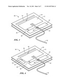 COMBINATION RADIO FREQUENCY IDENTIFICATION AND ELECTRONIC ARTICLE     SURVEILLANCE ANTENNA SYSTEM diagram and image