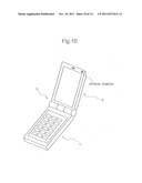 ILLUMINANCE DETECTION METHOD, FLIP-TYPE ELECTRONIC DEVICE AND PROGRAM diagram and image