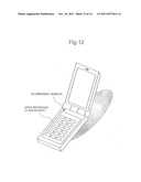 ILLUMINANCE DETECTION METHOD, FLIP-TYPE ELECTRONIC DEVICE AND PROGRAM diagram and image