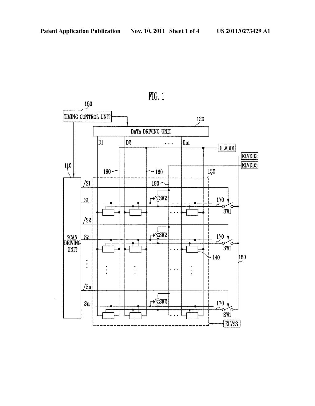 ORGANIC LIGHT EMITTING DISPLAY DEVICE - diagram, schematic, and image 02