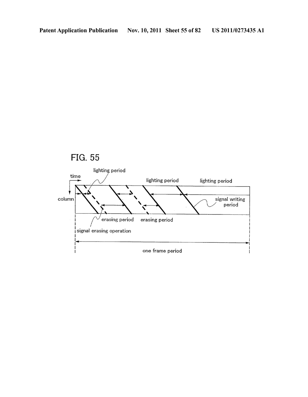 DISPLAY DEVICE AND METHOD OF DRIVING THE SAME - diagram, schematic, and image 56