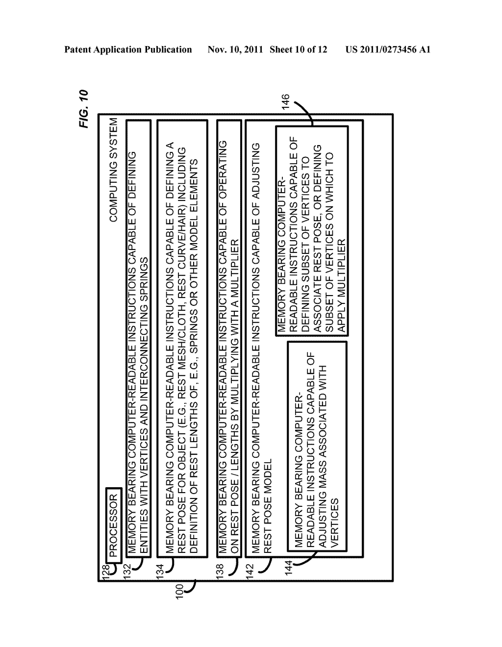 SYSTEM AND METHOD FOR PARTIAL SIMULATION AND DYNAMIC CONTROL OF SIZES OF     ANIMATED OBJECTS - diagram, schematic, and image 11