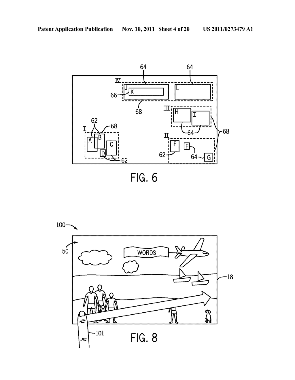 SYSTEMS AND METHODS FOR DISPLAYING VISUAL INFORMATION ON A DEVICE - diagram, schematic, and image 05
