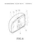 Electronic Infrared Wide-Angle and Safety-Promotion External Vehicular     Back Mirror diagram and image