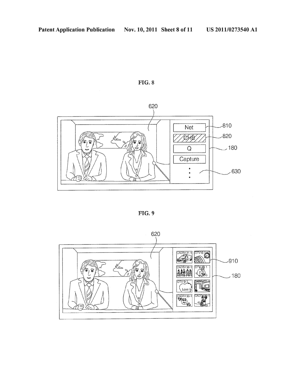 METHOD FOR OPERATING AN IMAGE DISPLAY APPARATUS AND AN IMAGE DISPLAY     APPARATUS - diagram, schematic, and image 09
