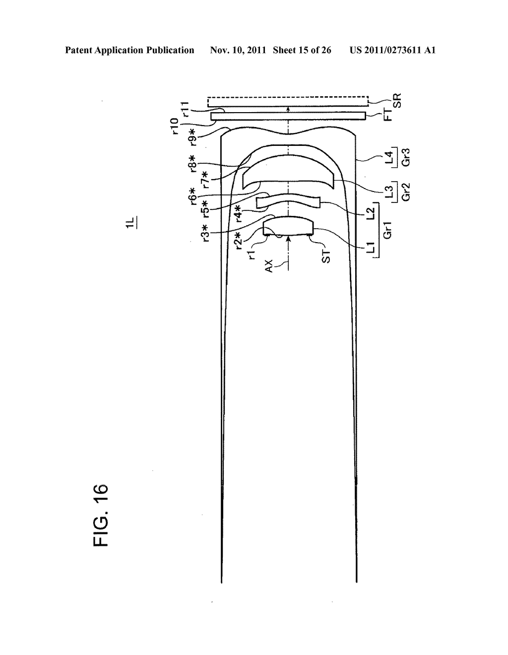 Single-Focus Optical System, Image Pickup Device, and Digital Apparatus - diagram, schematic, and image 16