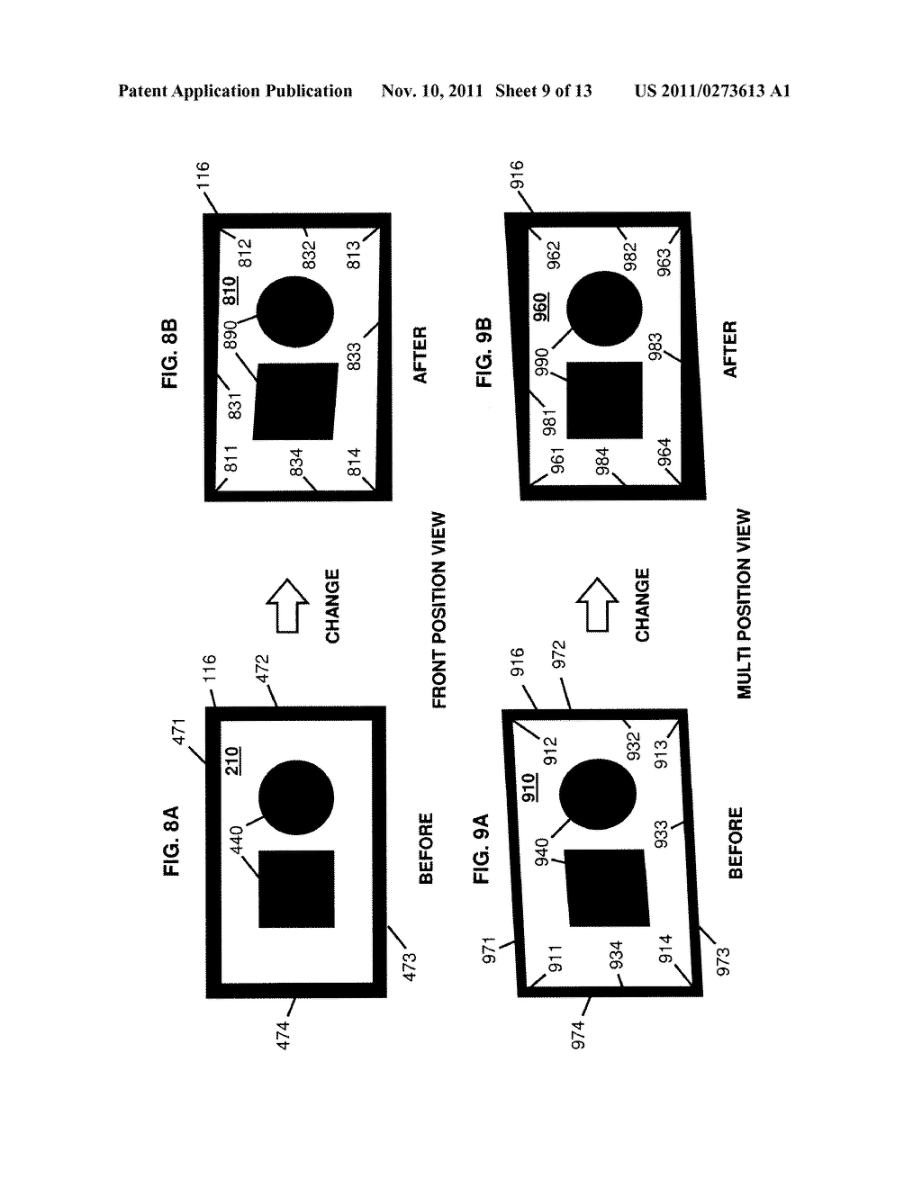 Video Display Correction to Provide On-Axis View at an Off-Axis Angle - diagram, schematic, and image 10