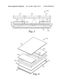 EMBEDDED STEREOSCOPIC 3D DISPLAY AND 2D DISPLAY FILM STACK diagram and image