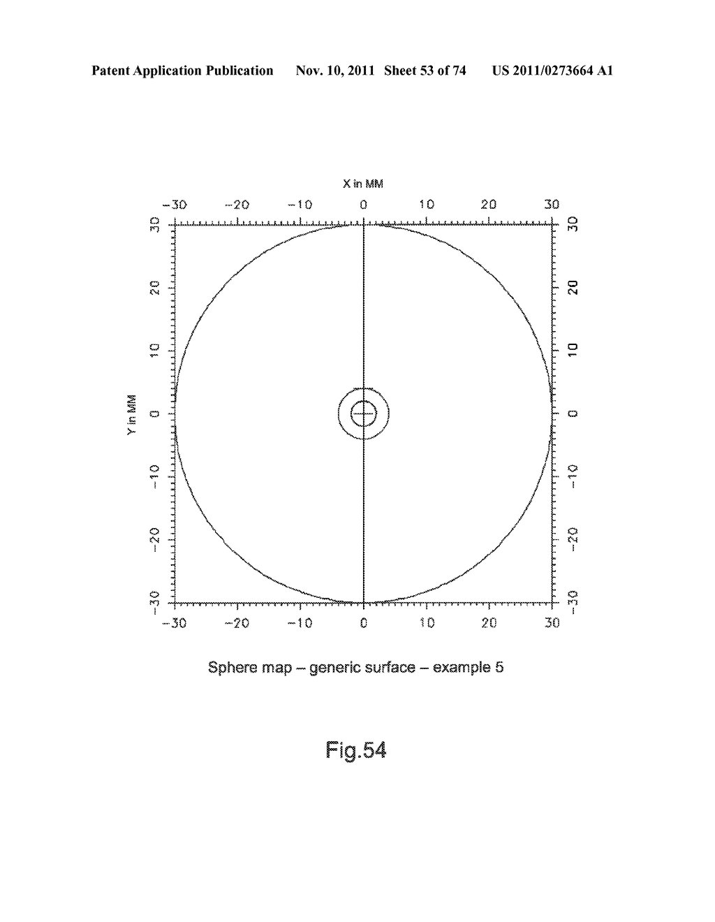 METHOD FOR DETERMINING AN ASPHERIZATION LAYER FOR AN OPHTHALMIC LENS - diagram, schematic, and image 54