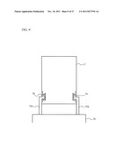 LIBRARY DEVICE AND INCLINATION CORRECTION METHOD OF MOVABLE UNIT PROVIDED     IN LIBRARY DEVICE diagram and image