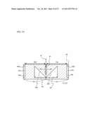 LIBRARY DEVICE AND INCLINATION CORRECTION METHOD OF MOVABLE UNIT PROVIDED     IN LIBRARY DEVICE diagram and image