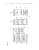 LIBRARY DEVICE AND INCLINATION CORRECTION METHOD OF MOVABLE UNIT PROVIDED     IN LIBRARY DEVICE diagram and image