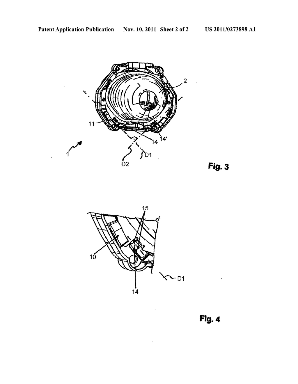 PROJECTION MODULE FOR VEHICLES - diagram, schematic, and image 03