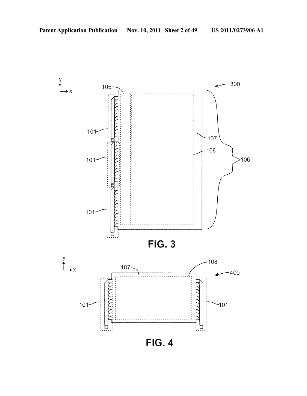 FRONT ILLUMINATION DEVICE COMPRISING A FILM-BASED LIGHTGUIDE - diagram, schematic, and image 03