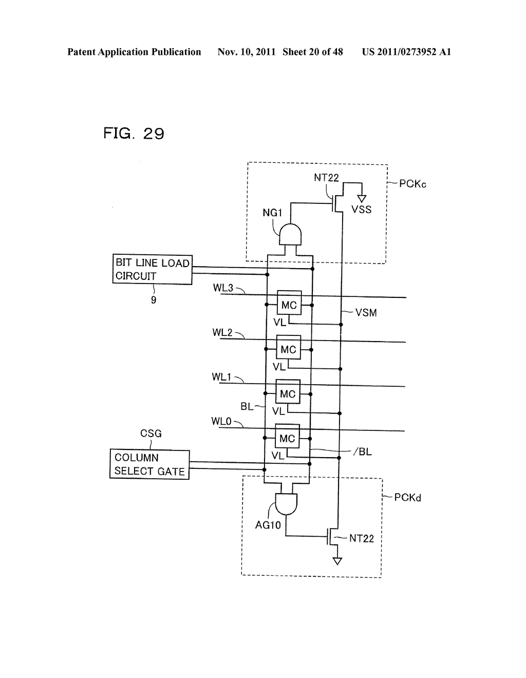 SEMICONDUCTOR MEMORY DEVICE THAT CAN STABLY PERFORM WRITING AND READING     WITHOUT INCREASING CURRENT CONSUMPTION EVEN WITH A LOW POWER SUPPLY     VOLTAGE - diagram, schematic, and image 21