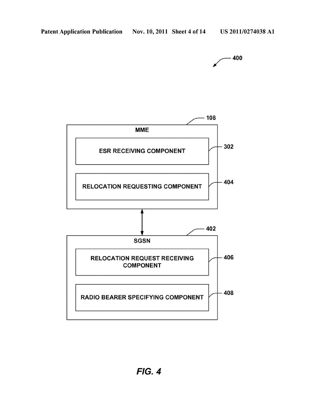 METHOD AND APPARATUS FOR AVOIDING UNNECESSARY BEARER ESTABLISHMENT IN     CIRCUIT SWITCHED FALLBACK - diagram, schematic, and image 05