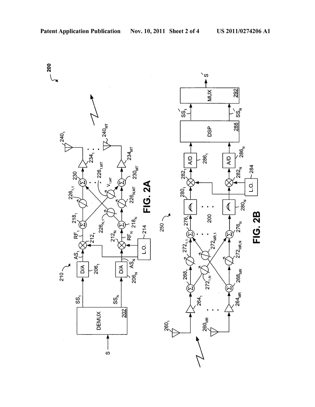 SYSTEM AND METHOD FOR RF SIGNAL COMBINING AND ADAPTIVE BIT LOADING FOR     DATA RATE MAXIMIZATION IN MULTI-ANTENNA COMMUNICATION SYSTEMS - diagram, schematic, and image 03