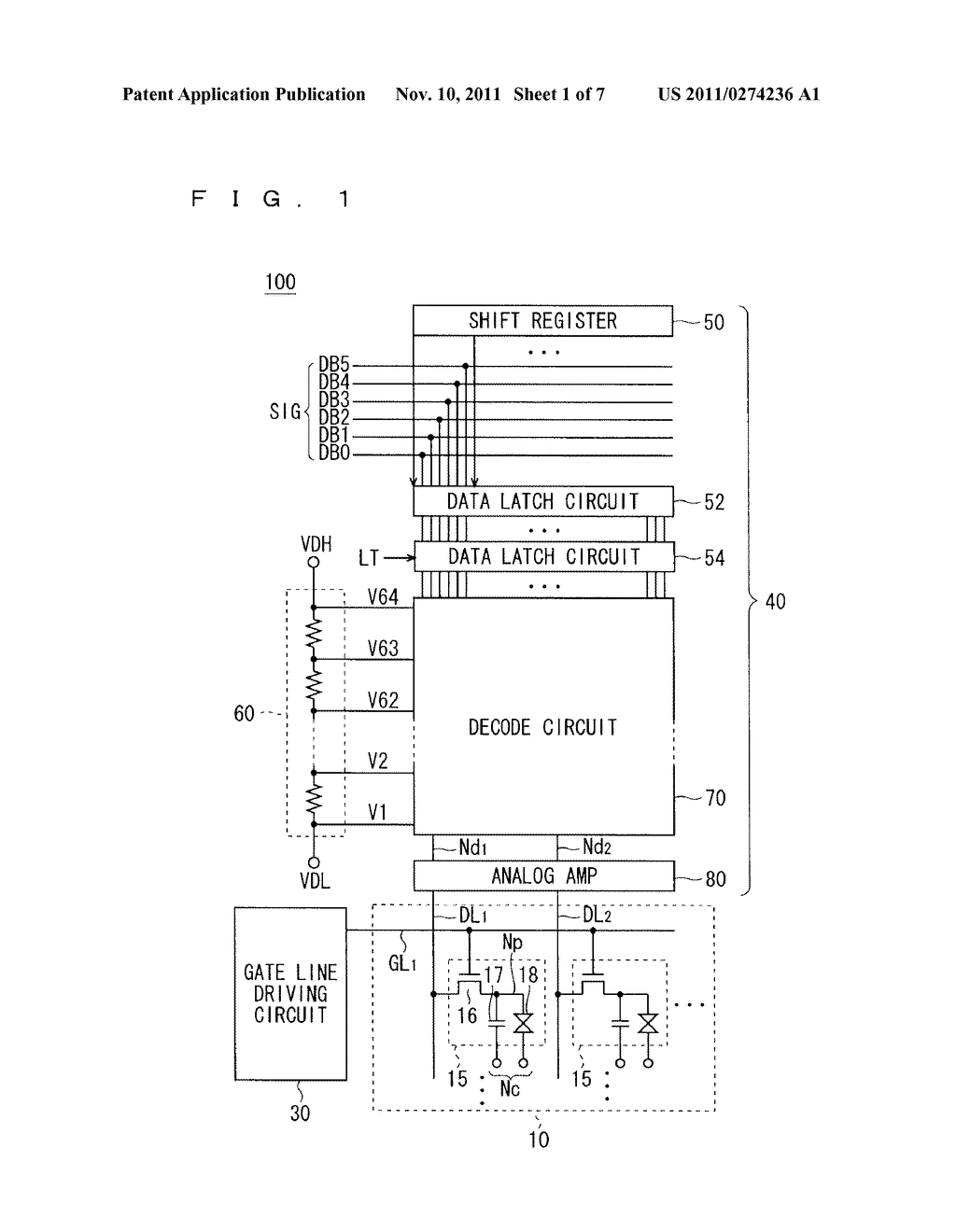 SHIFT REGISTER CIRCUIT - diagram, schematic, and image 02