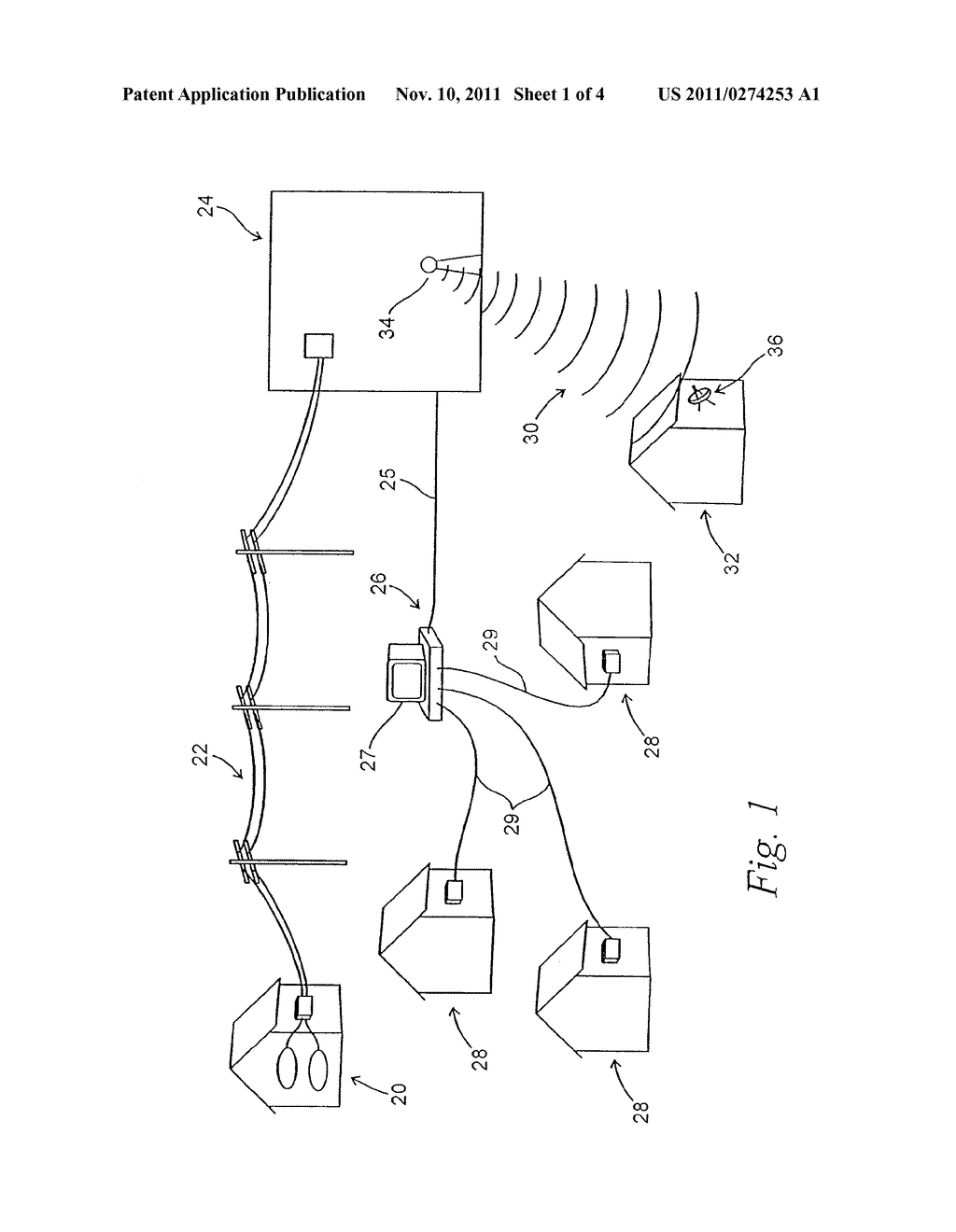 DISTRIBUTING VOICE AND DATA INFORMATION OVER WIRELESS AND WIRELINE     NETWORKS - diagram, schematic, and image 02